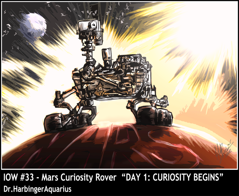 Illustration for article titled A Collection of Incredible and Inspiring Mars Curiosity Rover Art